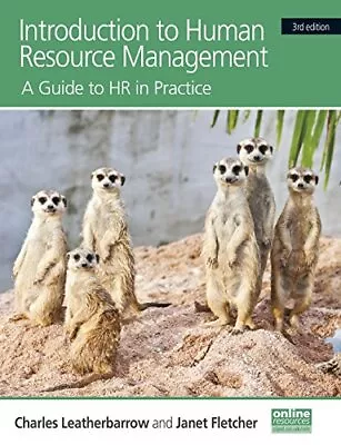 Introduction To Human Resource Management: A Guide To HR I... By Fletcher Janet • £12.99