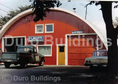 $6999 • Buy DuroSPAN Steel 33x32x15 Metal Quonset Ag Barn DIY Building Kit Open Ends DiRECT