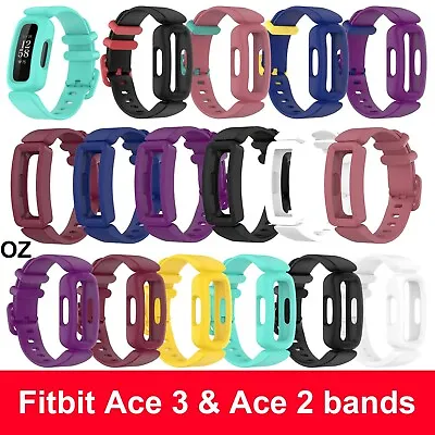 Fitbit Ace 3 Ace 2 Bands Kids Anti-Lost Replacement Wristband Watch Band Straps • $5.50