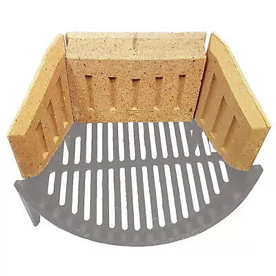 Fire Bricks Side Back & Sets Available Open Fire Grate Fire Clay Coal Saver  • £27.95