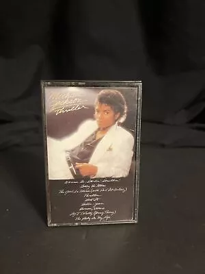Thriller By Michael Jackson Cassette 1982 Epic CBS Tape  Billie Jean Beat It   • $9.99