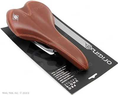Origin8 Pro Uno-S - Brown - Bike Saddle Seat Synthetic-Leather Velo Road / MTB • $32.29