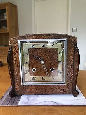 Enfield Royal Made In England Mantle Clock Oak - Serviced  • £95