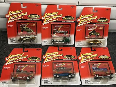 Johnny Lighting Vintage Topper Series Cars - Complete Lot Of 6- SEALED FREE SHIP • $39.99