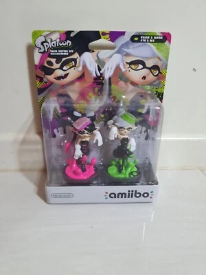 $80 • Buy Nintendo Amiibo Splatoon Squid Sisters Callie Marie 2 Pack