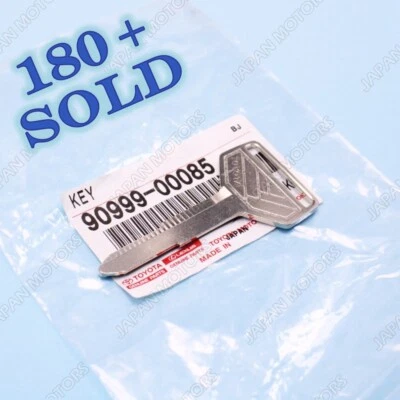 $13.83 • Buy Genuine OEM Toyota 4Runner Celica Supra Uncut Steel Master Key Blank 90999-00085