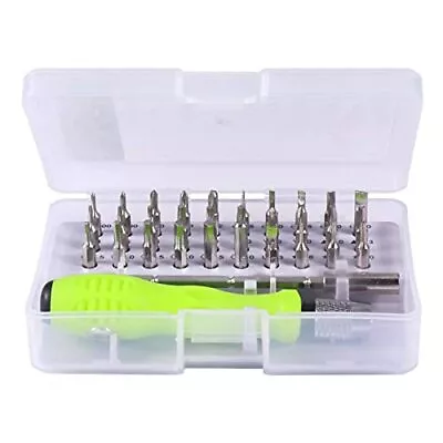 Mini Precision Screwdriver Set，32 In 1 With 30 Bits Screwdriver KitMagnetic ... • $14.26