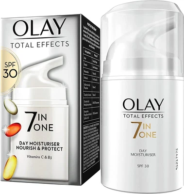 $19.89 • Buy Olay Total Effects 7 In One Day Moisturiser Nourish And Protect SPF 30- 50ml