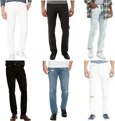 Levis 511 Slim Fit Jeans Mens Sits Below Waist 5 Pocket Zipper Fly Denim • $44.95