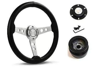 SAAS Steering Wheel SW616OS-R & Boss For Mazda E1800 E2000 E2200 BRAVO • $197
