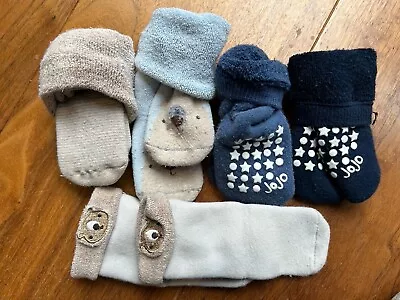 Baby Socks Bundle Unisex Boys 5 Pairs • £0.99