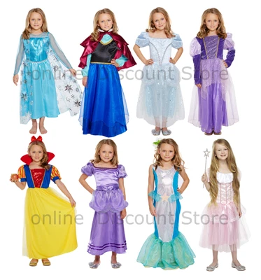 £6.95 • Buy Kids Girls Princess Fancy Dress Cute Dress Up Costume Party Child Cosplay Fairy