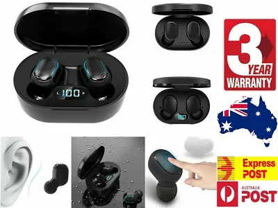 Wireless Earbuds Bluetooth 5.0 Headphones Earphone Headset Noise Cancelling AU • $21.89