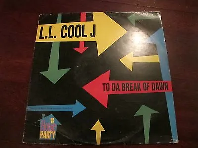 Ll Cool J To Da Break Of Dawn 12  Ost House Party Marley Marl Def Jam Records • $4.99