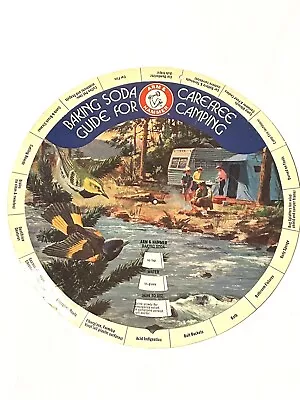 Vintage Arm & Hammer Baking Soda Guide Carefree Camping Household Ideas Hacks • $12