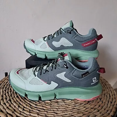 Salomon Predict Hike GTX GoreTex Womens Hiking Boots Shoes Trainers UK 4 36 2/3 • £84.99
