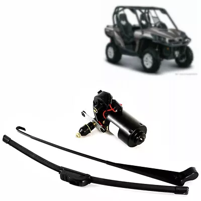 Universal Electric UTV Windshield Wiper Kit W/ 12V Motor For Polaris • $23.36