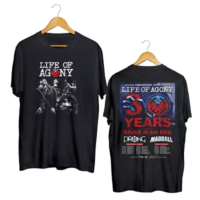 Life Of Agony And Sick Of It All Tour 2023 T-shirt Gift For Men Women All Size • $20.99