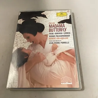 Madama Butterfly DVD 1974 FULL Screen Frame Puccini Herbert Von Karajan • $9.95