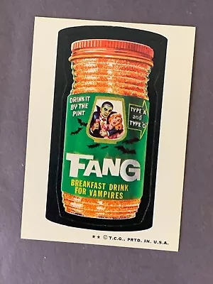 1973 Topps Wacky Packages 4th Series 4 Fang Tang Breakfast Drink EX+ • $1.99
