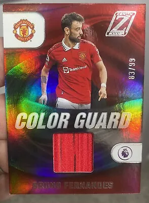 Bruno Fernandes 2022-23 Panini Chronicles Zenith  Color Guard Patch 83/99 • $9.99