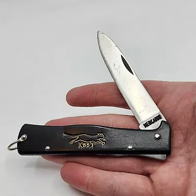 Mercator K55K Pocket Knife Lockback Plain Edge Blade Solingen Germany • $43.65