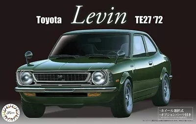 Fujimi ID-53 1/24 Scale Model Car Kit Toyota Corolla Levin TE27 Coupe SR5 '72 • $21.90