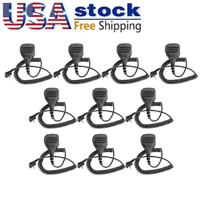 10x Shoulder Speaker Microphone For Radio VX350 VX354 VX351 EVX534 VX231 VX261 • $139.90