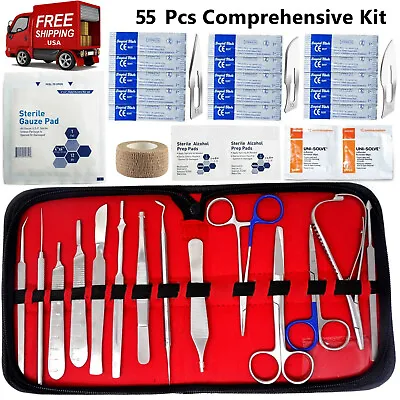 $27.99 • Buy Surgical Suture First Aid Survival Family Pack RV Safety IFAK Kit Medical Wound