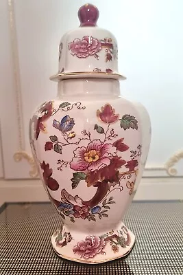 Masons Ironstone Red Mandalay Large Vase 24cm Excellent Condition • £20