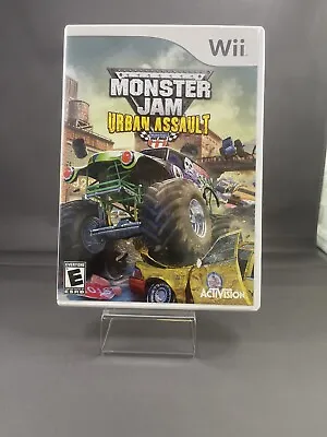 Monster Jam: Urban Assault Nintendo Wii Complete W/ Manual CIB Mint • $9.99