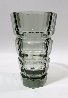 Vtg Moser Jugendstil Art Deco Josef Hoffmann 6  Smoke Vase Wiener Werkstatte • $87.99