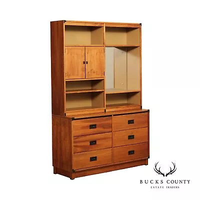 Drexel Mid Century Modern 'Modulus' Chest Of Drawers With Bookcase • $1795