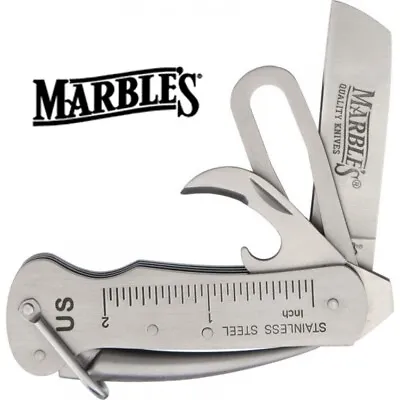 Marbles First Mate Knife - Marlin Spike Tool Pocket Sailing Mariner - NEW • $21.95