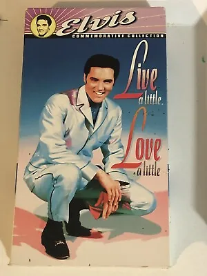 Live A Little Love A Little Vhs Tape Elvis Presley • $2.25