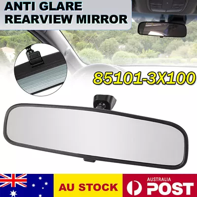 Rear View Inside Mirror For Hyundai Accent Elantra I30 I40 Sonata Tucson Accent • $24.95