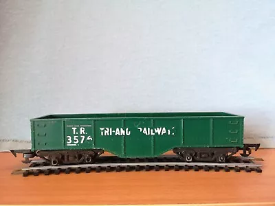 Tri-ang Hornby OO Gauge R.116 Bogie Gondola Wagon TR.3576 Good Unboxed Condition • £6.50