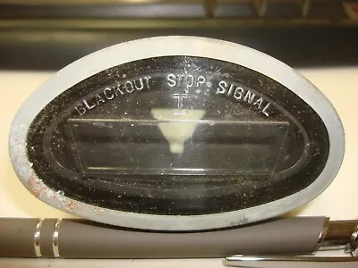 NOS Military WWII Era 24 Volt Blackout Light Stop Signal P/N: 84934-E    • $18.50