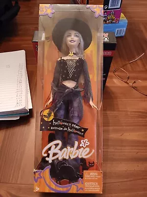 2005  Halloween Star  Barbie Doll  Mattel Witch Costume (24-580) • $24.99