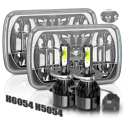 For Toyota Tacoma 1995 1996 1997 Pair 5x7 7x6 INCH LED Headlight Hi/Lo Beam • $97.99