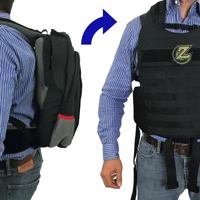 $400 • Buy Masada – Valkyrie Bulletproof Backpack Full Body Armor / Bulletproof Vest (IIIA)