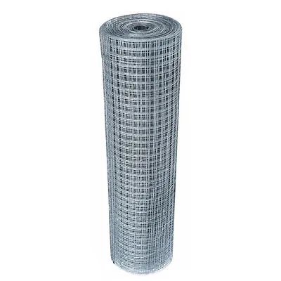 Galvanised Square Welded Mesh Wire Net Fence Chicken Coop Aviary Hutch 0.9m X 6m • £32.49