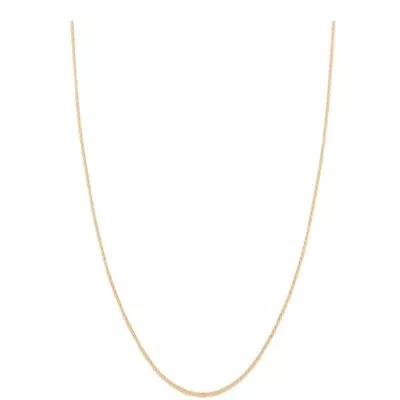 Men&Women's 18K Yellow Gold Filled 22  1.2mm Thin Curb Link Chain Necklace Q819G • $14.99