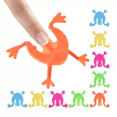 100 Pcs Mini Jumping Finger Pressing Toys Kids Party Favors Boy Birthday Gifts • $9.02