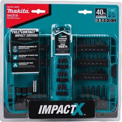 Makita A-98332 ImpactX 40 Piece Driver Bit Set • $15.99