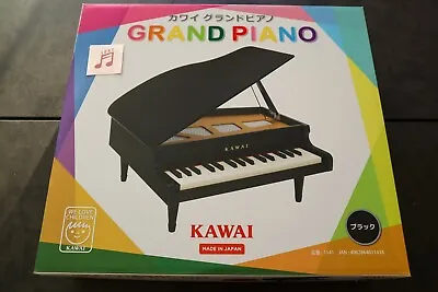 KAWAI Mini Grand Piano 1141 32-keys Educational Toy Japan Black • $198