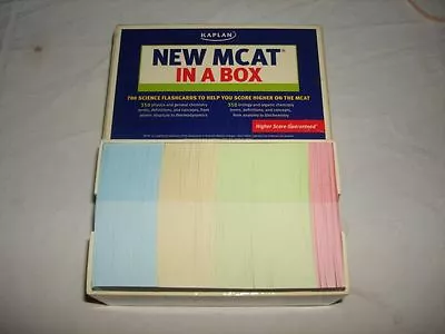 Kaplan Mcat In A Box • $18