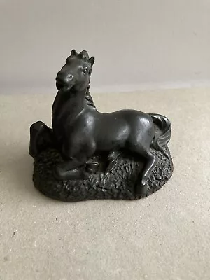 Welsh Slate Horse FigurineHorse OrnamentKingmaker? Label • £14.99