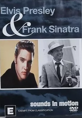 ELVIS PRESLEY & FRANK SINATRA Sounds In Motion DVD - Region Free -VGC FREE POST • $16.50