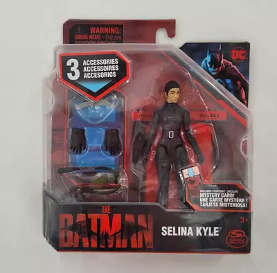 The Batman Selina Kyle Action Figure With Mystery Card DC Spin Master • $6